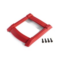 Skid plate de techo roja Traxxas Maxx TRX8917R