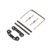 Losi Front Hinge Pin & Brace Set: Super Rock Rey - LOS254058