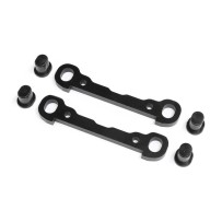Losi Front Hinge Pin Braces Black: DBXL 2.0 - LOS254071