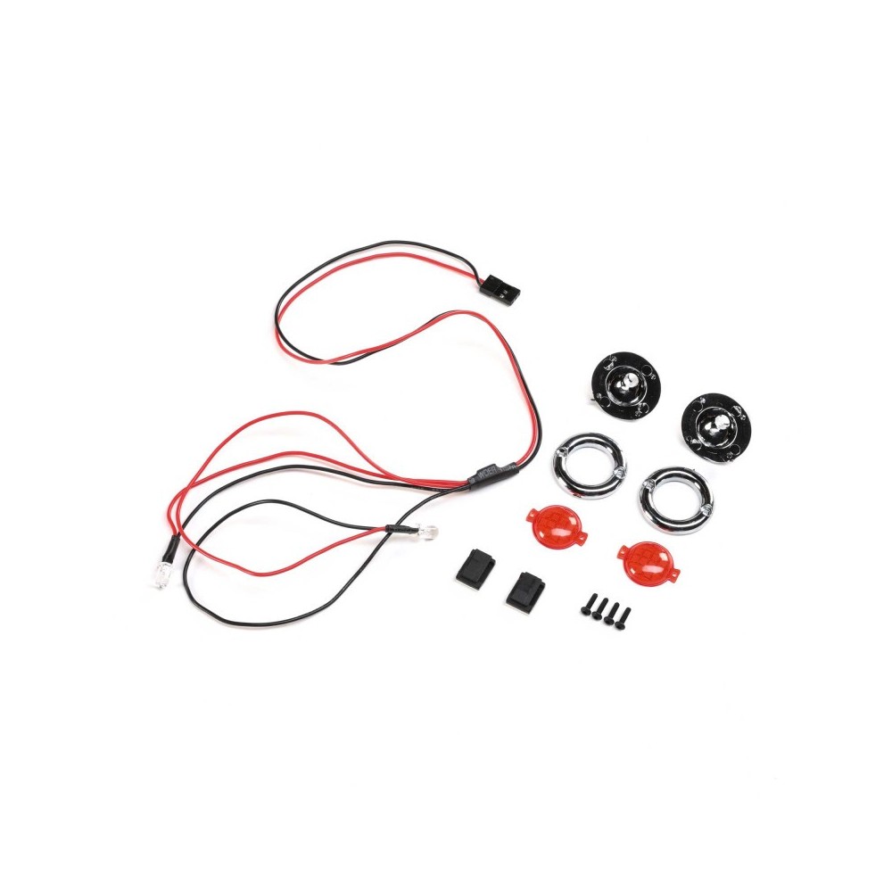 Losi Front LED Headlight Set Grave Digger: LMT - LOS240015