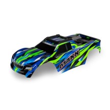 Carrocería Maxx verde pintada Traxxas TRX8918G