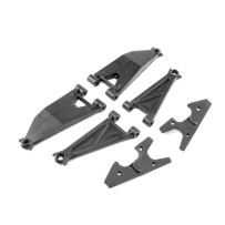Losi Front Suspension Arm Set Upper- Lower (Left and Right): Super Baja Rey - LOS254037