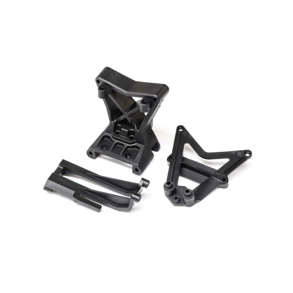 Losi Front Upper Arm-Shock Mount and ESC Mount: RZR Rey - LOS231099 Losi Front Upper Arm-Shock Mount and ESC Mount: RZR Rey - LOS231099