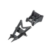 Losi Front Upper Arm-Shock Mount Rear Chassis Brace: Baja Rey - LOS231007