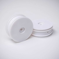 Losi Front Wheel White (2): Mini-B - LOS41025