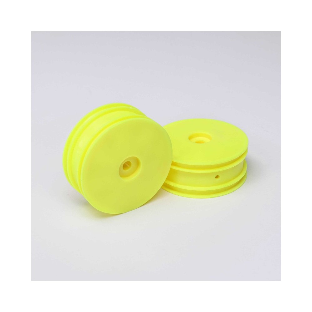 Losi Front Wheel Yellow (2): Mini-B - LOS41027
