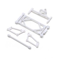 Losi Front Wing Mount Set White: 22S Sprint - LOS-2404