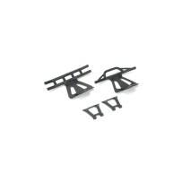 Losi Front-Rear Bumpers & Braces: LST-2 XXL-2 LST 3XL-E - LOSB2401