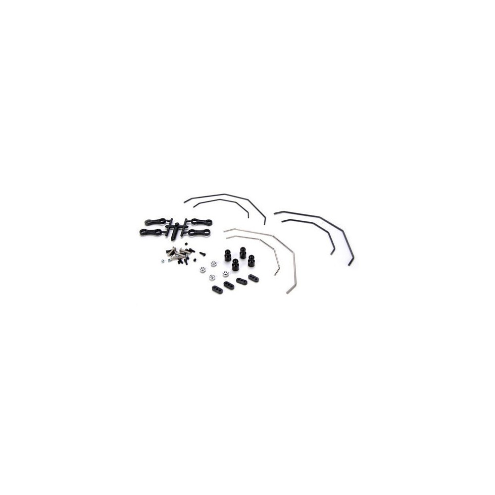 Losi Front-Rear Sway Bar Kit: 10-T - LOSB2222 Losi Front-Rear Sway Bar Kit: 10-T - LOSB2222