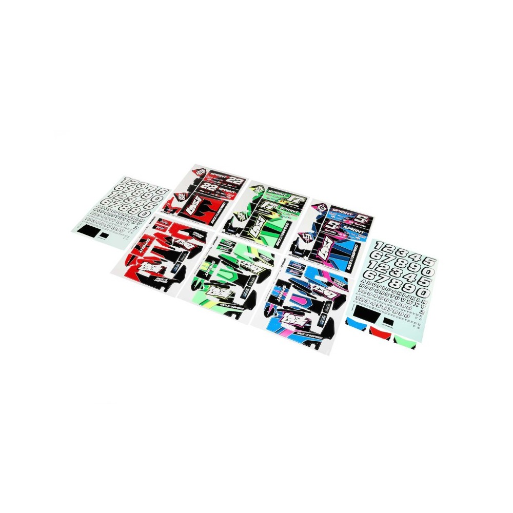 Juego de gráficos 22S Sprint Losi LOS-2851