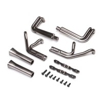 Losi Header Set Blue Steel: 22S Sprint - LOS-2440