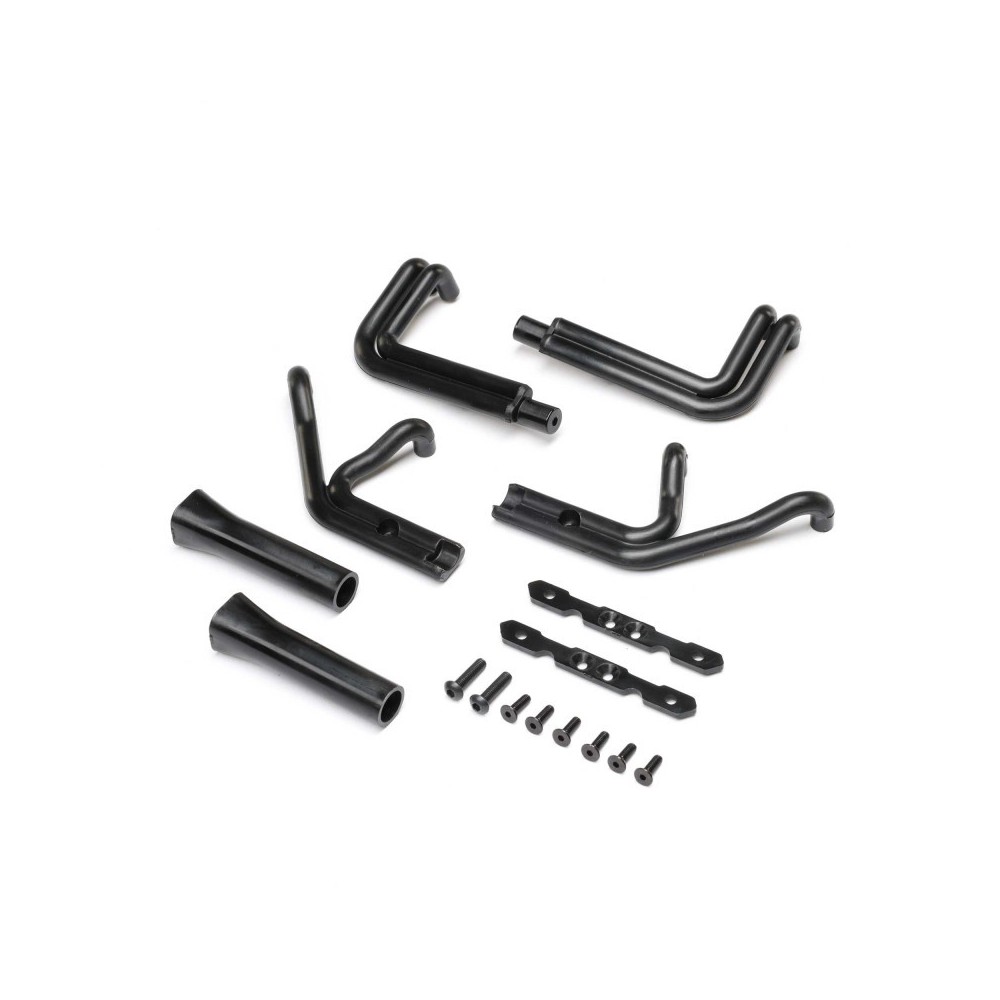 Losi Header Set Matte Black: 22S Sprint - LOS-1897 Losi Header Set Matte Black: 22S Sprint - LOS-1897