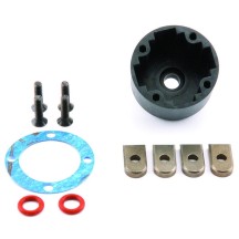 Caja diferencial reforzada Losi LOSB3528 8 8T LST2