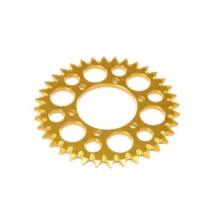 Losi Hub Chain Sprocket Gold: Promoto-MX - LOS362007