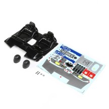 Interior con cascos transparente Losi SBR 2.0 LOS250047