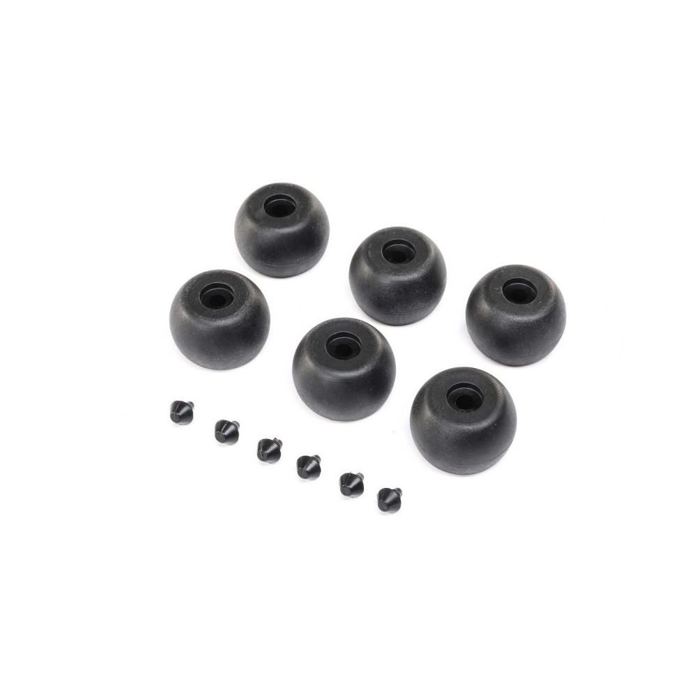 Losi Lean Bar Wheels & Stops (6): Promoto-MX - LOS264003 Losi Lean Bar Wheels & Stops (6): Promoto-MX - LOS264003