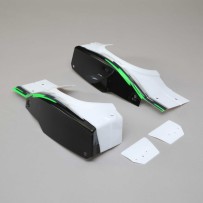 Losi Left and Right Rear Fender Set Black: Super Baja Rey - LOS250027