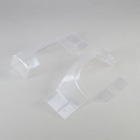 Losi Left and Right Rear Fender Set Clear: Super Baja Rey - LOS350004