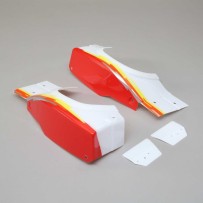 Losi Left and Right Rear Fender Set Red: Super Baja Rey - LOS250029