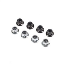 Losi Lock Nuts Right and Left Threads 5mm (4 each) - LOSA6321