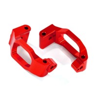 Traxxas Caster blocks (c-hubs) 6061-t6 aluminum (red-anodized) left-right TRX8932R