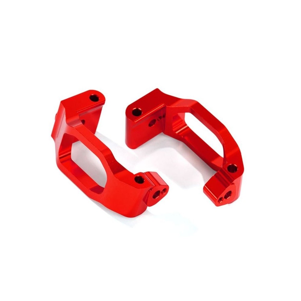 Traxxas Caster blocks (c-hubs) 6061-t6 aluminum (red-anodized) left-right TRX8932R