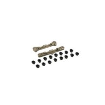 Losi LRC Adj Rear Hinge Pin Brace with Inserts: 8B-T 2.0 - LOSA1759