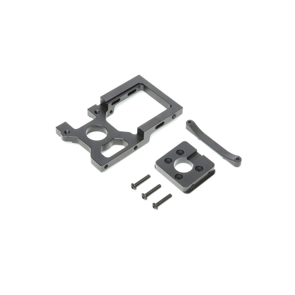 Soporte motor negro adaptador DBXL-E Losi LOS252058 Soporte motor negro adaptador DBXL-E Losi LOS252058