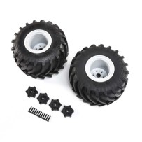 Losi Mounted Monster Truck Tires Left-Right: LMT - LOS43034