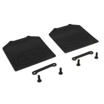 Losi Mud Flap & Retainer Set (2): 5IVE-T - LOSB2581