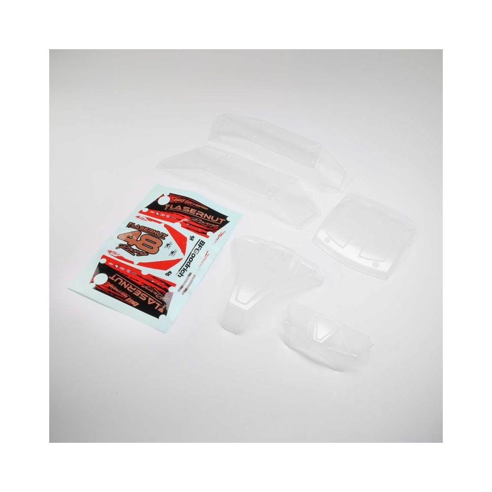 Paneles transparentes 8X Super Lasernut Losi LOS350007 Paneles transparentes 8X Super Lasernut Losi LOS350007