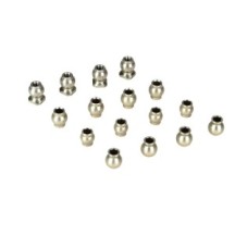 Losi Pivot Ball Set Hard Anodized (16): TEN - LOSB2187
