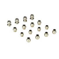 Losi Pivot Ball Set Hard Anodized (16): TEN - LOSB2187