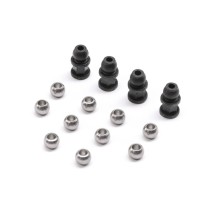 Rótulas y soporte amortiguador Mini JRX2 Losi LOS214023 | RC