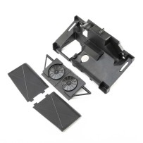 Losi Rear Bulkhead Fan Panel Mud Guards: Super Baja Rey - LOS251056