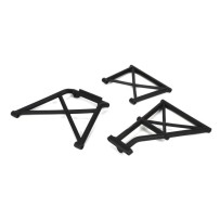 Losi Rear Bumper Brace Set (3): 5IVE-T - LOSB2576