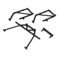 Losi Rear Cage Mount & Fender Brace Set (4): 5IVE-T - LOSB2580