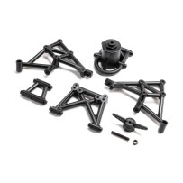 Losi Rear Cage: 8X Super Lasernut - LOS250056