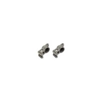 Losi Rear hub carriers aluminum: 8b 8t 2.0 - LOSA1732