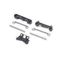 Losi Rear Pivots & Bumper: Mini-T 2.0 Mini-B - LOS214009