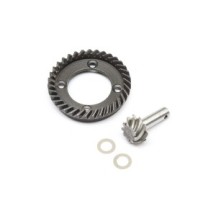 Losi Rear Ring and Pinion Gear Set: TENACITY ALL - LOS232028