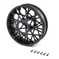 Losi Rear Wheel Set Black: Promoto-MX - LOS46001