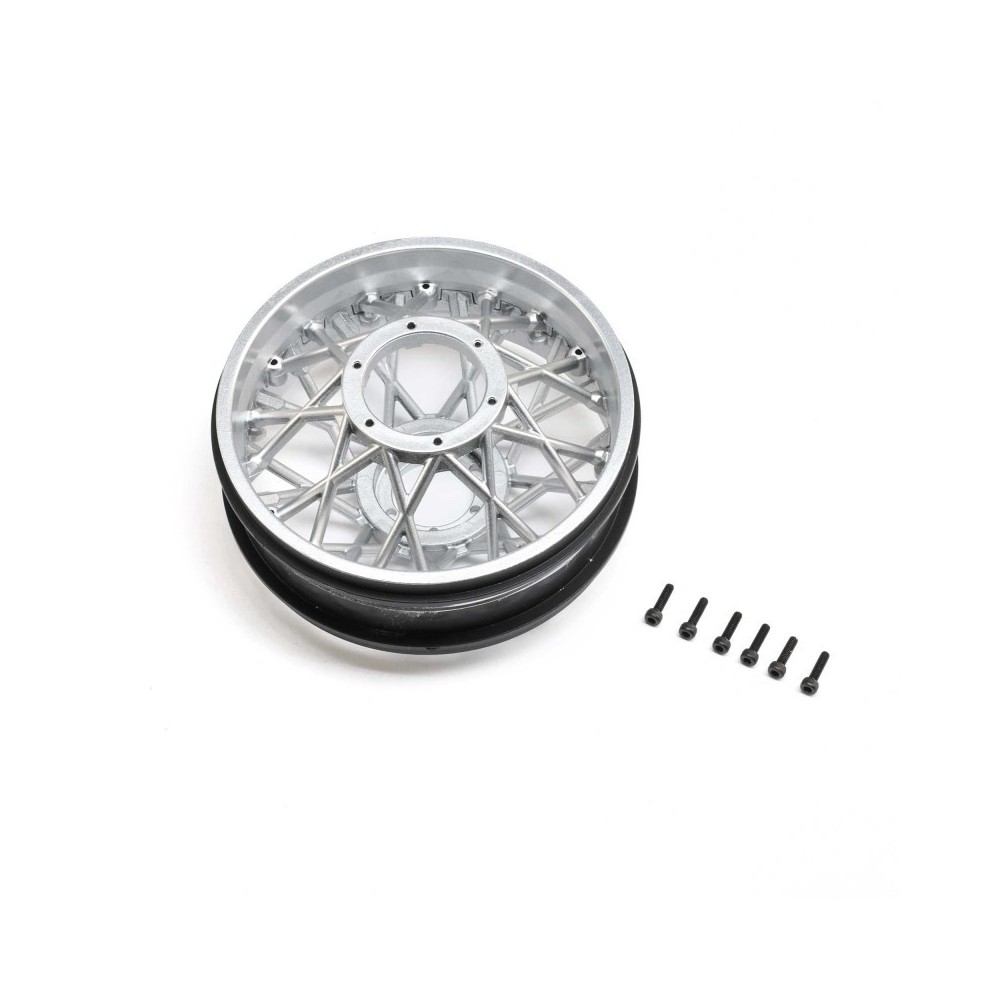 Llantas traseras cromo satinado Losi PM-SM LOS-2305 Llantas traseras cromo satinado Losi PM-SM LOS-2305