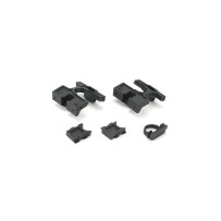 Losi Right-Left Bulkheads-Diff Retainer:LST LST3XL-E - LOSB2257