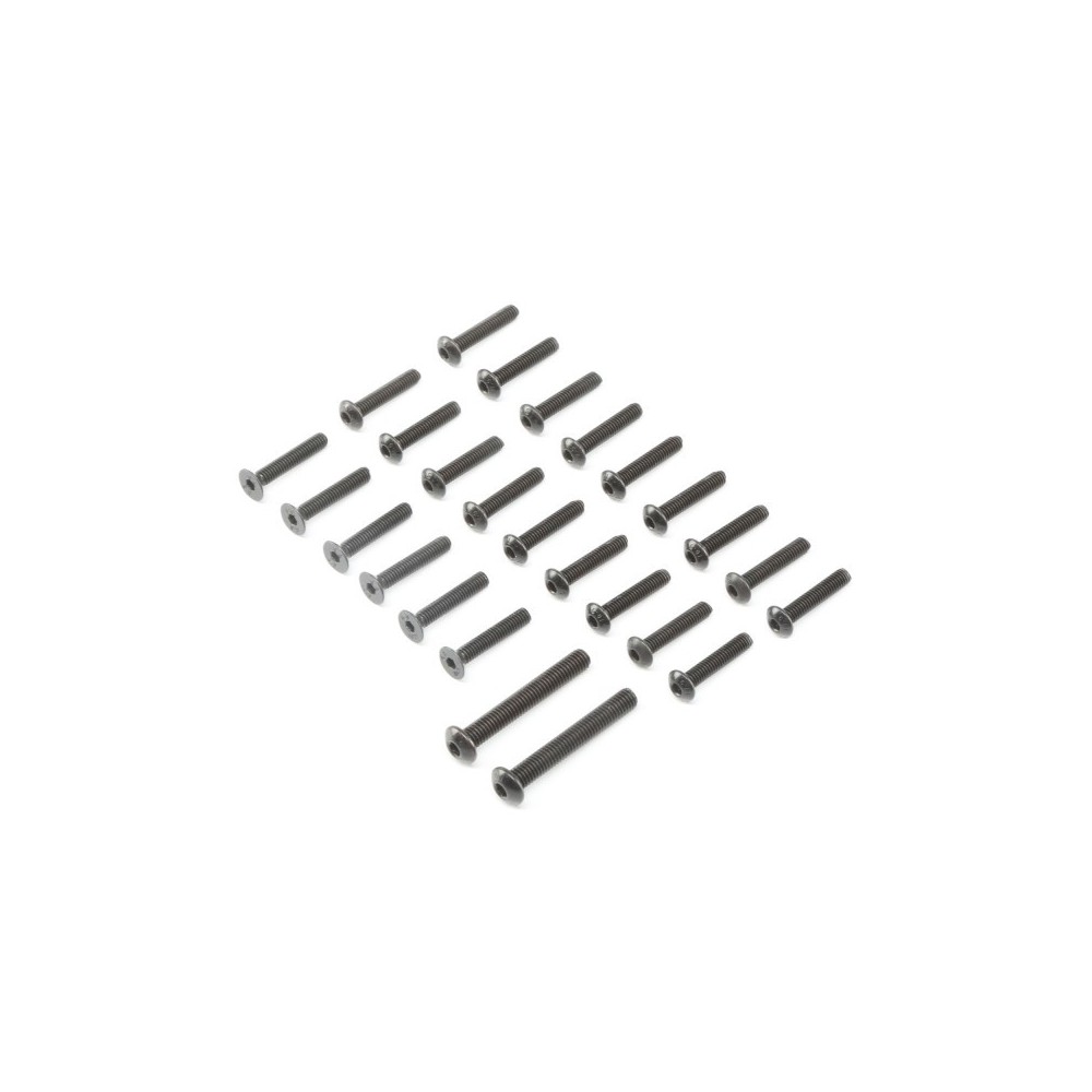Tornillos jaula antivuelco DBXL-E y DBXL 2.0 Losi Tornillos jaula antivuelco DBXL-E y DBXL 2.0 Losi