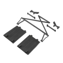 Losi RR Twr Sup X-Bar Mud Guards: Rock Rey - LOS230029