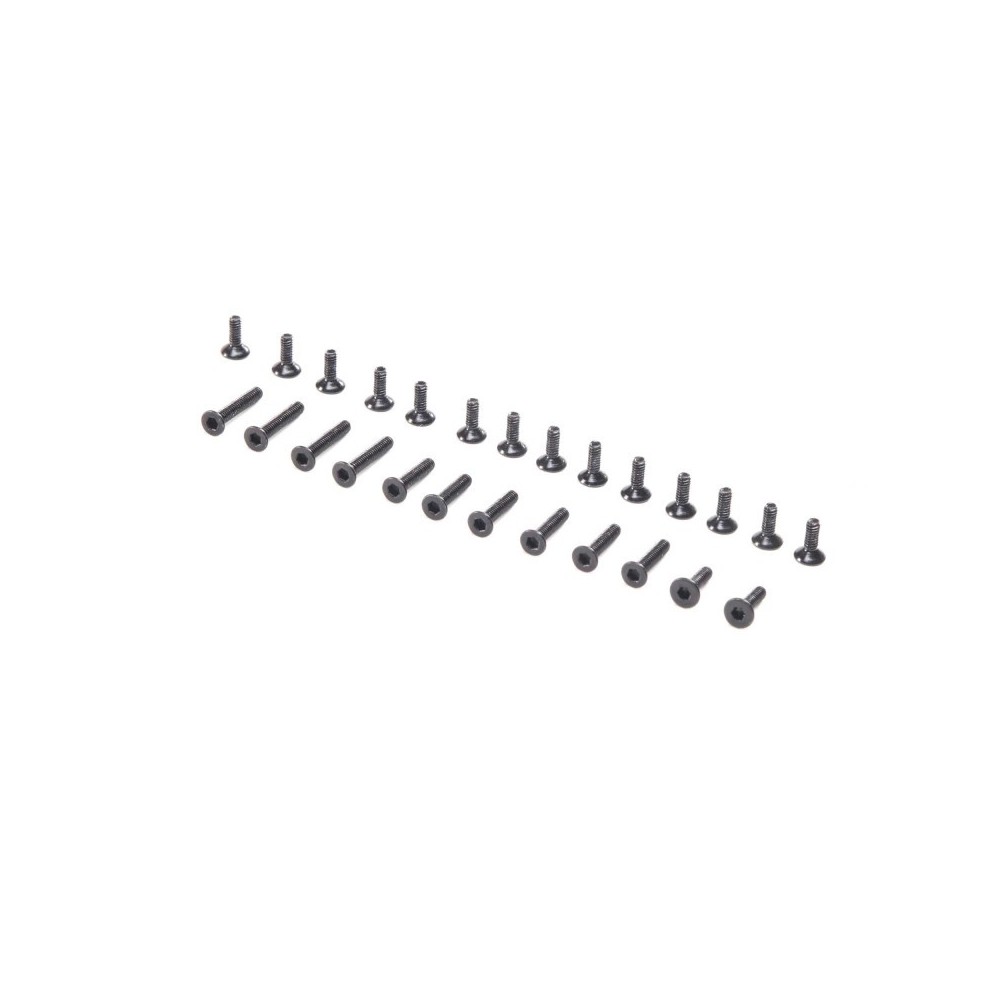 Set tornillos cabeza plana Mini-T 2.0 Losi LOS216004 Set tornillos cabeza plana Mini-T 2.0 Losi LOS216004