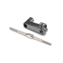 Brazo de servo y varilla de dirección Losi 8X Super Lasernut