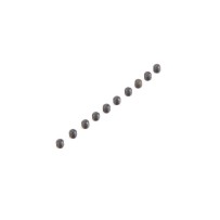 Losi Set Screw M4 x 4mm Cup Point(10) - LOS235012