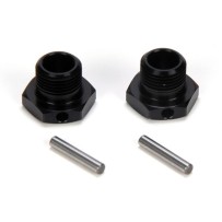 Losi Sextavados rodas preto 8b 2.0eu (2) - LOSA3539